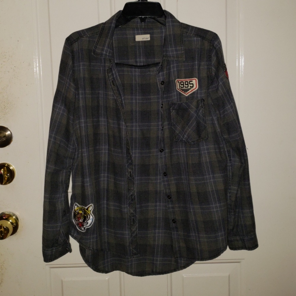 ⚘⚘Wet Seal plad flanel!!⚘